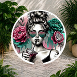 Floral Chic 6 Coaster Sublimation Wrap