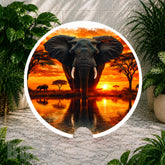 Sunset Elephant Coaster Sublimation Wrap