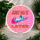 Stitch Motivation Coaster Sublimation Wrap