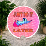 Stitch Motivation Coaster Sublimation Wrap