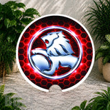 Lion Emblem 3 Coaster Sublimation Wrap