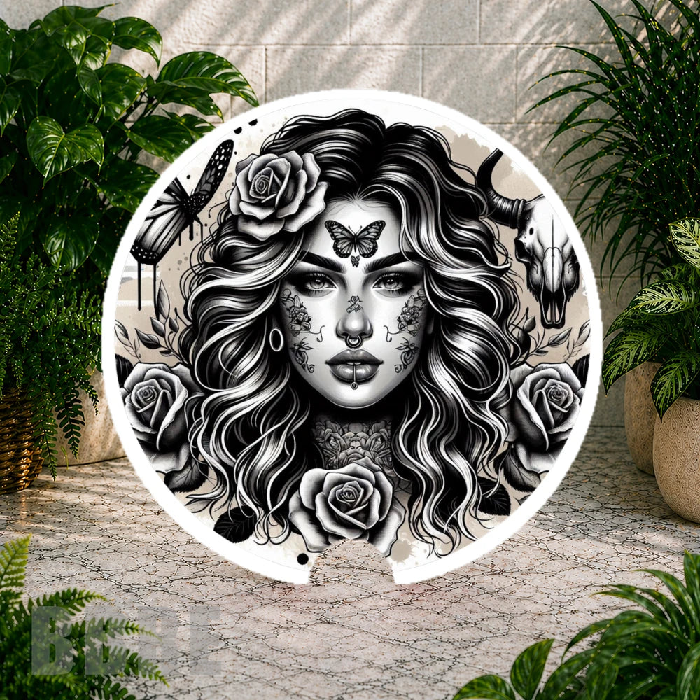 Gothic Beauty 4 Coaster Sublimation Wrap