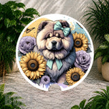 Charming Chow Coaster Sublimation Wrap