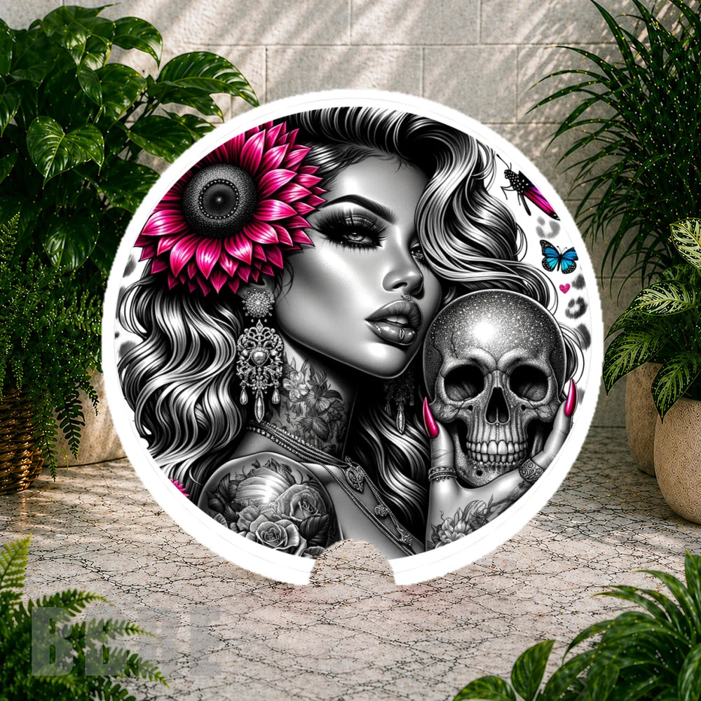 Gothic Beauty 2 Coaster Sublimation Wrap