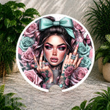 Floral Beauty 34 Coaster Sublimation Wrap