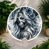 Sugar Skull 12 Coaster Sublimation Wrap