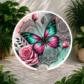 Butterfly Rose Coaster Sublimation Wrap