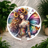 Floral Fairy 4 Coaster Sublimation Wrap