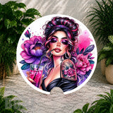 Floral Beauty 24 Coaster Sublimation Wrap