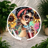 Sunflower Beauty 14 Coaster Sublimation Wrap