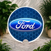 Ford Logo Coaster Sublimation Wrap