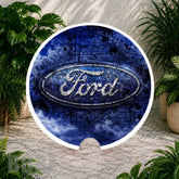 Ford Blue Coaster Sublimation Wrap