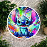 Colorful Stitch 2 Coaster Sublimation Wrap