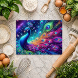 Colorful Peacock Mockup
