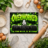 Overworked Humor Vertical Mockup