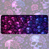 Skull Roses Faded Image