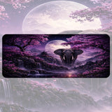 Elephant Moon Faded Image