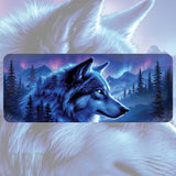 Blue Wolf Faded Image