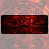Crimson Tiger Faded Image
