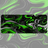 Green Swirl Faded Image