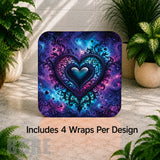 Cosmic Heart Digital Clock Transfer