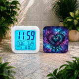 Cosmic Heart Digital Clock Transfer