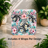 Tropical Turtles Digital Clock Transfer