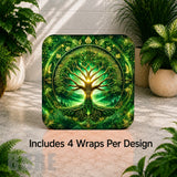 Tree Of Life Digital Clock Transfer