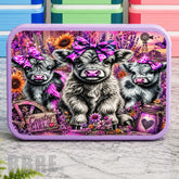 Country Girl Lunch Box Transfer
