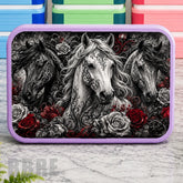 Majestic Horses Lunch Box Transfer