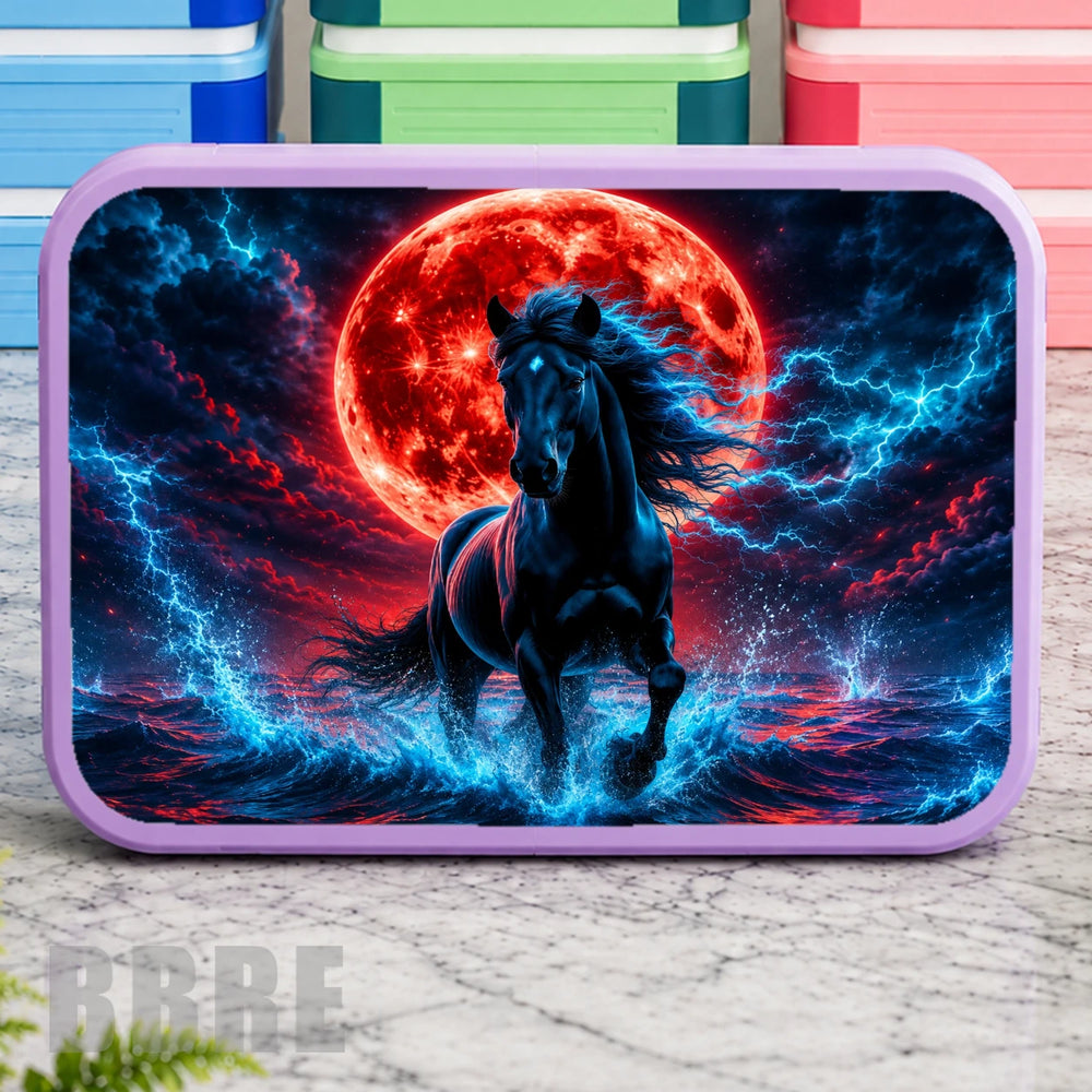 Mystic Horse Lunch Box Transfer