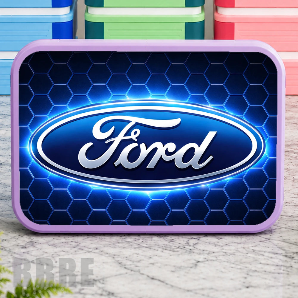 Ford Logo Lunch Box Transfer