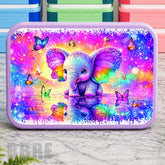 Colorful Elephant Lunch Box Transfer