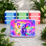 Colorful Elephant Lunch Box Transfer