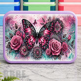 Butterfly Blossom Lunch Box Transfer