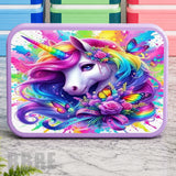 Unicorn Fantasy Lunch Box Transfer