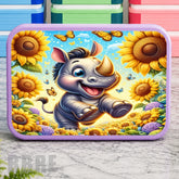 Sunny Rhino Lunch Box Transfer