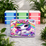 Unicorn Rainbow Lunch Box Transfer