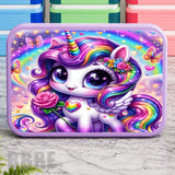 Rainbow Unicorn 2 Lunch Box Transfer