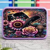 Cowboy Hat Lunch Box Transfer