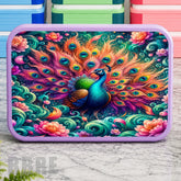Peacock Paradise Lunch Box Transfer