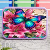 Butterfly Blossom 4 Lunch Box Transfer