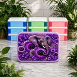 Purple Elephant Lunch Box Transfer