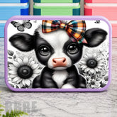 Cute Cow 2 Lunch Box Transfer