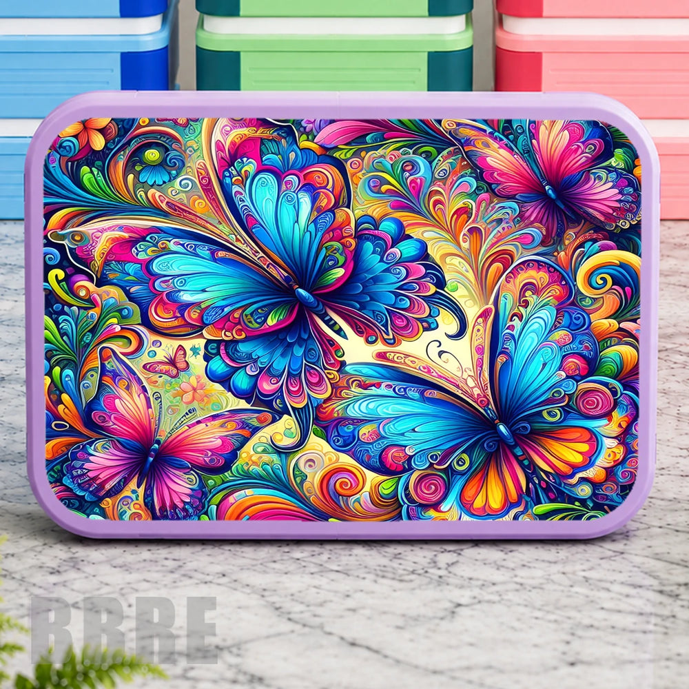 Butterfly Bliss Lunch Box Transfer