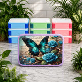 Butterfly Roses Lunch Box Transfer