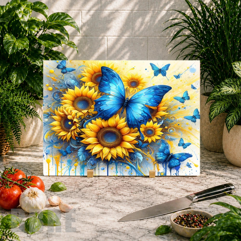 Butterfly Sunflowers 2 Main Image