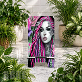 Vibrant Portrait 2 Product Mockup