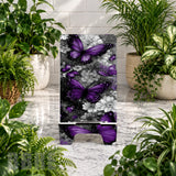 Purple Butterflies Product Mockup