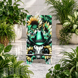 Sunflower Skull Product Mockup